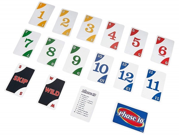 phase 10 cards rules